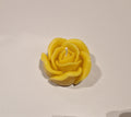 🌹 Bougie artisanale en cire d’abeilles – Rose